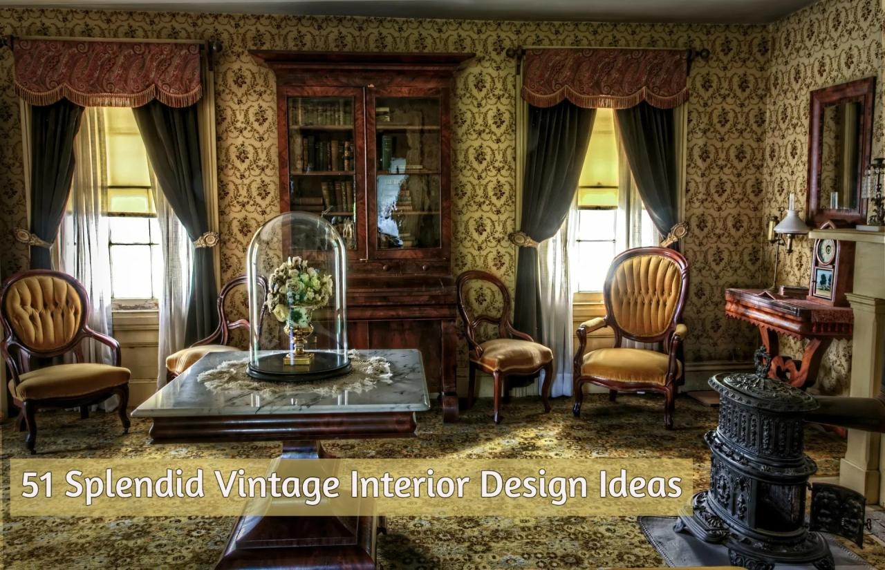 Antique house interior design